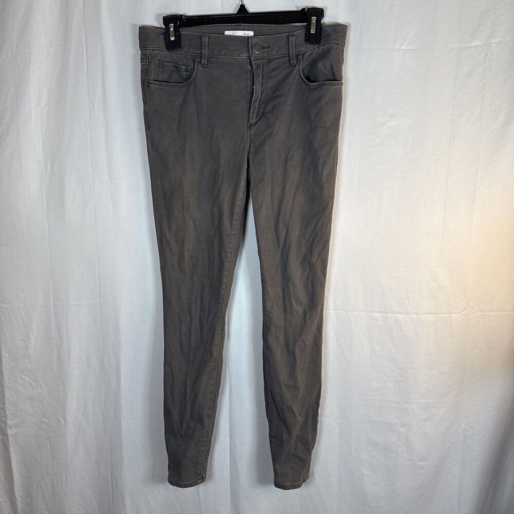 Women’s Ann Taylor LOFT Grey Super Skinny Jeans Size 28 / 6 Preowned